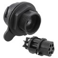 PXP7012/06S/ST - CONN RCPT FMALE 6P NICKEL SCREW