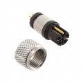 858-LP5-203RLS4 - CONN PLUG FMALE 5P GOLD SLDR CUP