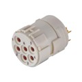 09151062702 - CONN FMALE INSERT 6P SOLDER CUP