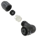 HR34B-12WLPD-4S - CONN PLUG FMALE 4P SOLDER CUP