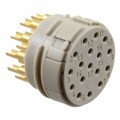 1601799 - CONN FMALE INSERT 17P SOLDER CUP