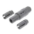 PAG.M0.5GL.AZGK - CONN PLUG MALE 5P GOLD SLDR CUP