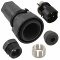 PXP7010/03P/ST/0507 - CONN PLUG MALE 3POS NICKEL SCREW