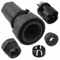 PXP7010/03P/ST/0911 - CONN PLUG MALE 3POS NICKEL SCREW