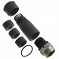 41-00006 - CONN RCPT MALE 5POS GOLD SCREW