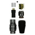 HR25A-7P-4S - CONN PLUG FMALE 4P GOLD SLDR CUP