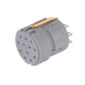 09151122722 - CONN FMALE INSERT 12P SOLDER CUP