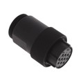 JR21WP-10S(31) - CONN PLUG FMALE 10P SOLDER CUP