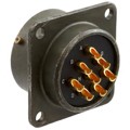 PT02E-16-8P - CONN RCPT MALE 8P GOLD SLDR CUP