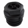 PX0931/04/S - CONN RCPT FMALE 4P NICKEL SCREW