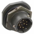 PT07A-12-8P - CONN RCPT MALE 8P GOLD SLDR CUP