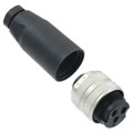 1521300 - CONN RCPT FMALE 3POS GOLD SCREW