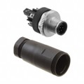 1836970000 - CONN RCPT MALE 8POS GOLD SCREW