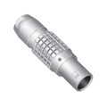 FFG.1B.304.CLAD52Z - CONN PLUG MALE 4P GOLD SLDR CUP