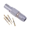 FGG.0B.305.CYCD52 - CONN PLUG MALE 5POS GOLD CRIMP