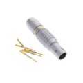 FGG.0B.305.CYCD56 - CONN PLUG MALE 5POS GOLD CRIMP