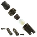 MS3106F-14S-7S - CONN PLUG FMALE 3P SILV SLDR CUP