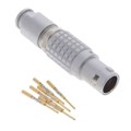 FGG.1B.306.CYCD52Z - CONN PLUG MALE 6POS GOLD CRIMP