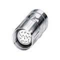 1619522 - CONN PLUG FMALE 12P SOLDER CUP