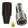 HR10A-13P-20P(73) - CONN PLUG MALE 20P SOLDER CUP