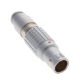 FGA.1B.306.CLAD62Z - CONN PLUG MALE 6P GOLD SLDR CUP
