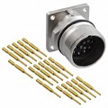 MA1LAE1700-KIT - CONN RCPT MALE 17POS GOLD CRIMP