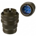 97-3106A-20-4P - CONN PLUG MALE 4P SILV SLDR CUP