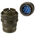 97-3106A-20-15P - CONN PLUG MALE 7P SILV SLDR CUP
