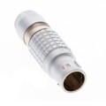 FGG.2B.302.CLAD82 - CONN PLUG MALE 2P GOLD SLDR CUP