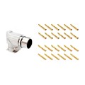 MA7RAP1201S-KIT - CONN RCPT FMALE 12POS GOLD CRIMP