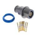 PEN.1F.308.XLM - CONN RCPT FMALE 8POS GOLD CRIMP