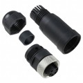 1300340005 - CONN PLUG FMALE 5POS GOLD SCREW