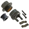PT01A-14-19P(SR) - CONN RCPT MALE 19P GOLD SLDR CUP
