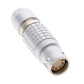 FGJ.2B.308.CLLD72 - CONN PLUG FMALE 8P GOLD SLDR CUP
