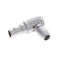 FHG.0B.304.CLAD52 - CONN PLUG MALE 4P GOLD SLDR CUP
