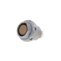 EEG.2B.319.CLN - CONN RCPT FMALE 19POS GOLD SLDR