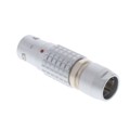FGG.3B.302.CLAD12 - CONN PLUG MALE 2P GOLD SLDR CUP