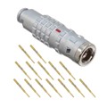 FGG.1K.314.CYCC55 - CONN PLUG MALE 14POS GOLD CRIMP