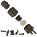 MS3116F-12-10S - CONN PLUG FMALE 10P GOLD SLD CUP