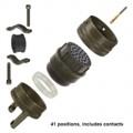 MS3126F-20-41S - CONN PLUG FMALE 41POS GOLD CRIMP