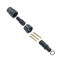 16280-3SG-311 - CONN PLUG FMALE 3POS GOLD CRIMP