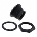 4282-5PG-300 - CONN RCPT MALE 5P GOLD SLDR CUP