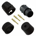 6380-3PG-311 - CONN PLUG MALE 3POS GOLD CRIMP