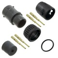 6380-4PG-311 - CONN PLUG MALE 4POS GOLD CRIMP