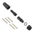 16980-5SG-522 - CONN PLUG FMALE 5POS GOLD CRIMP
