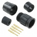 5380-4PG-318 - CONN RCPT MALE 4POS GOLD CRIMP