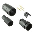 8380-4PG-522 - CONN RCPT MALE 4POS GOLD CRIMP