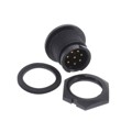W7282-8PG-P-3ES - CONN RCPT MALE 8POS SOLDER CUP