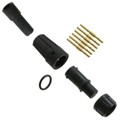 16980-6SG-522 - CONN PLUG FMALE 6POS GOLD CRIMP