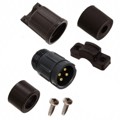 5282-4PG-515 - CONN RCPT MALE 4P GOLD SLDR CUP